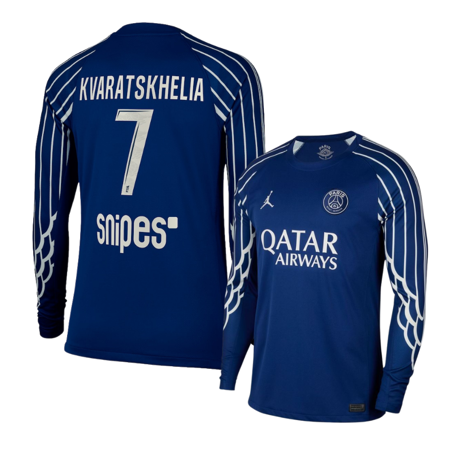 Paris Saint-Germain Vierde Shirt 2024/25 - Heren - Kvaratskhelia